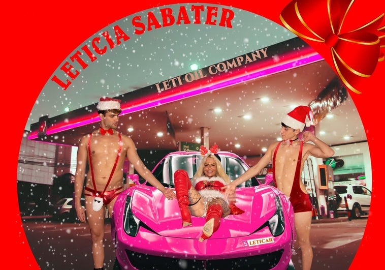 Leticia Sabater vuelve por Navidad con su villancico 'Papá Noel, lléname el tanke'