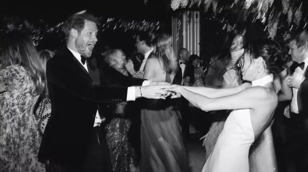 Imagen inédita de la celebración de la boda de los duques de Sussex