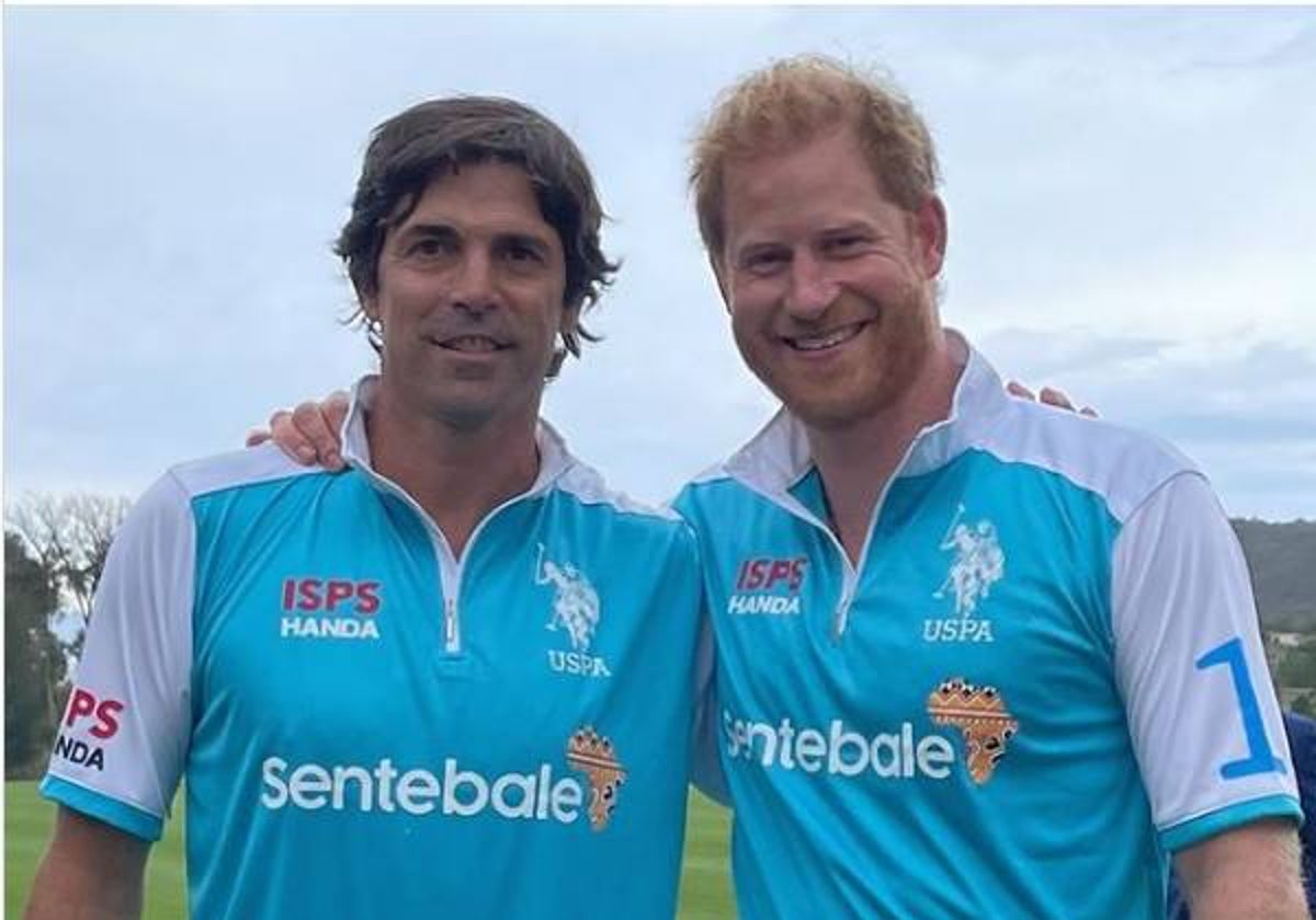 Nacho Figueras y el Príncipe Harry