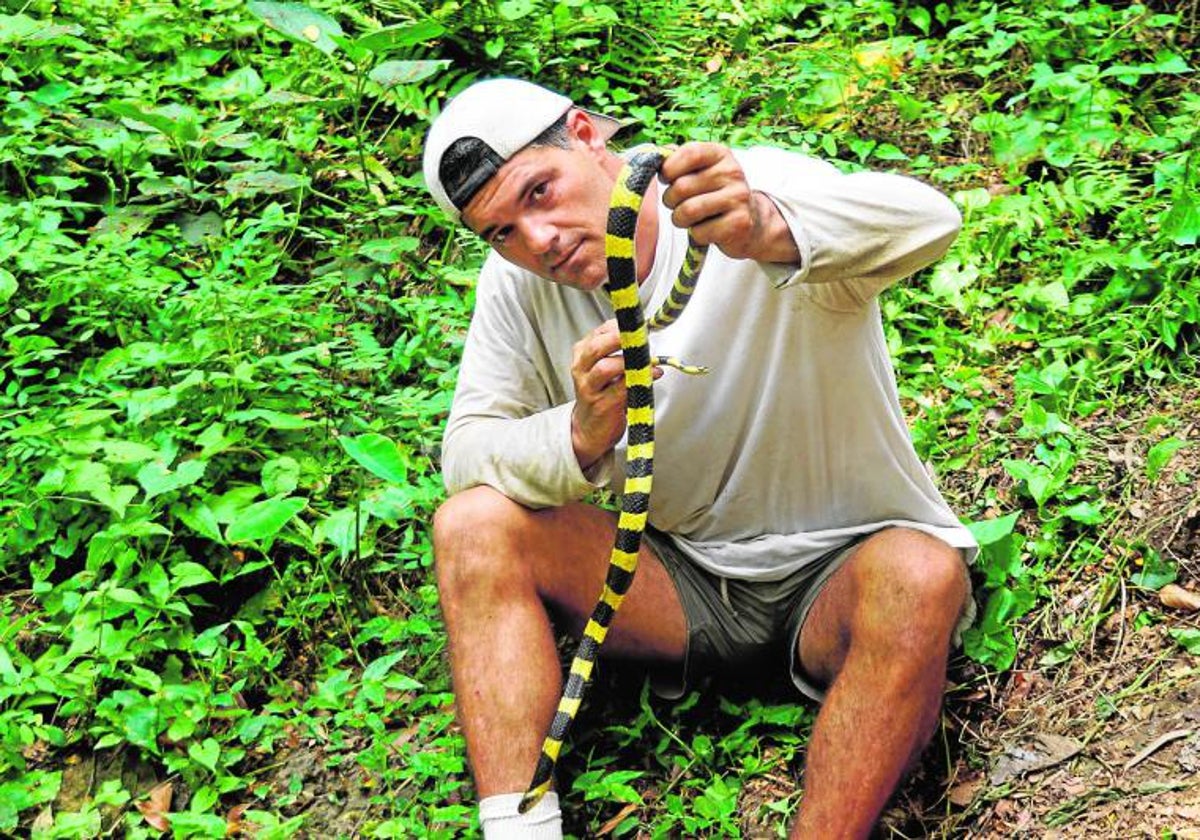 Frank Cuesta, en uno de sus programas