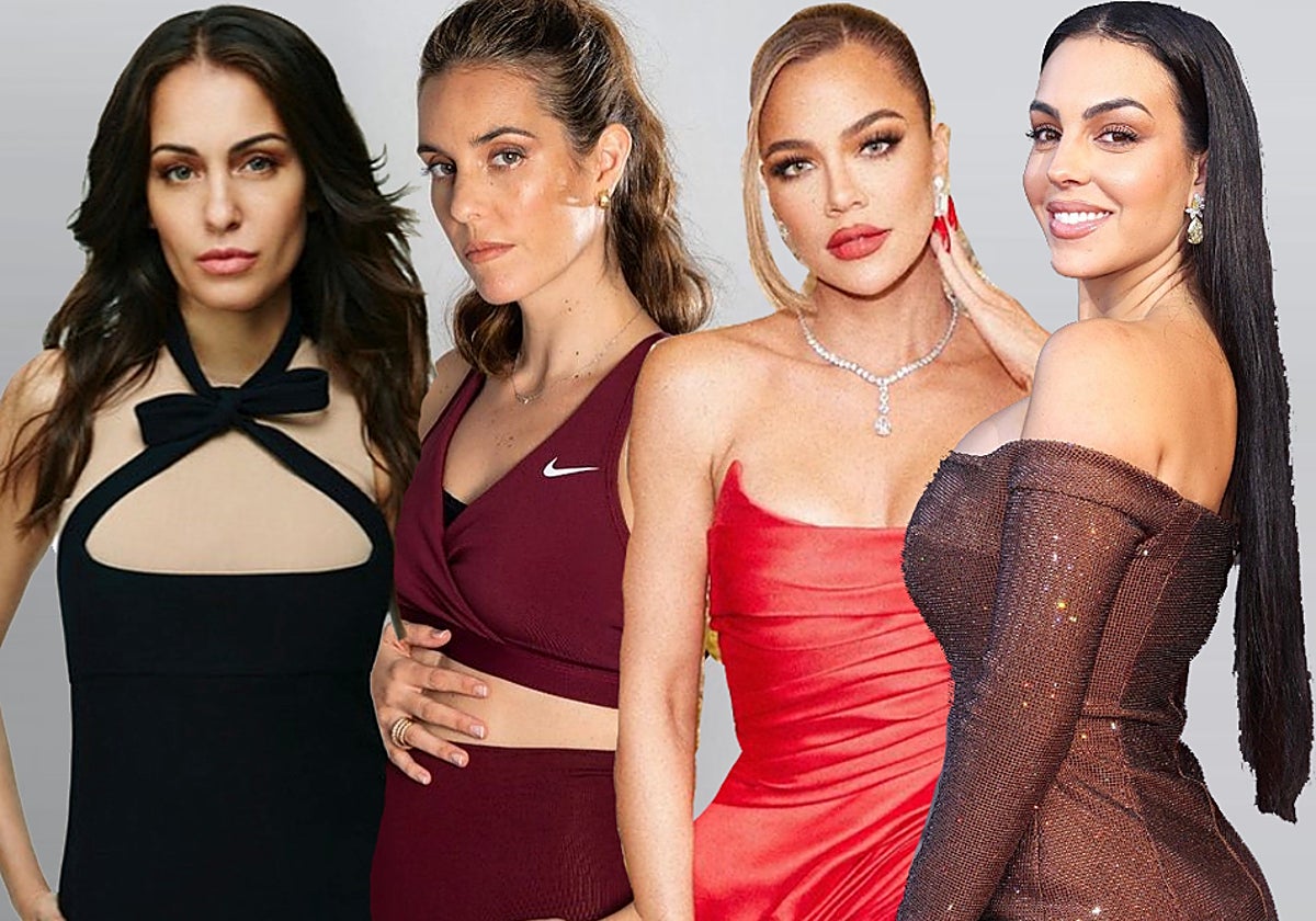 Hiba Abouk, Ona Carbonell, Khloé Kardashian y Georgina Rodríguez