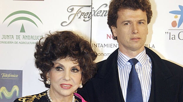 Gina Lollobrigida estuvo casada con Javier Rigau