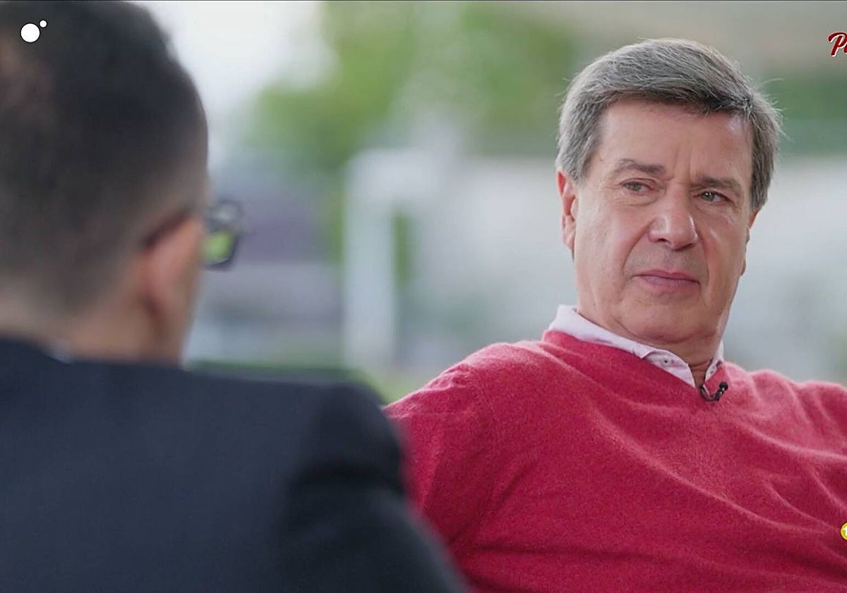 Cayetano Martínez de Irujo durante su entrevista con Risto Mejide