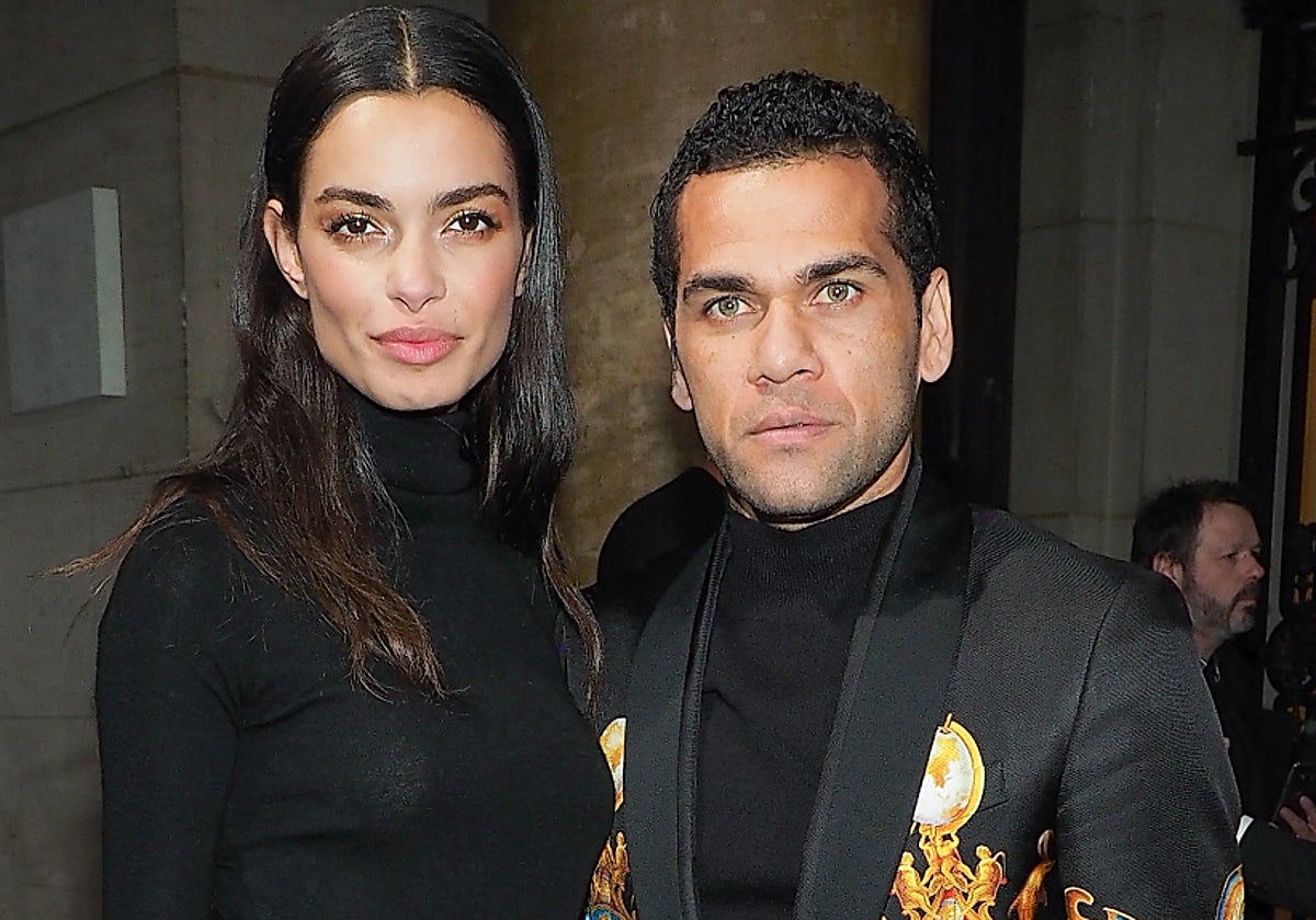 Joana Sanz y Dani Alves