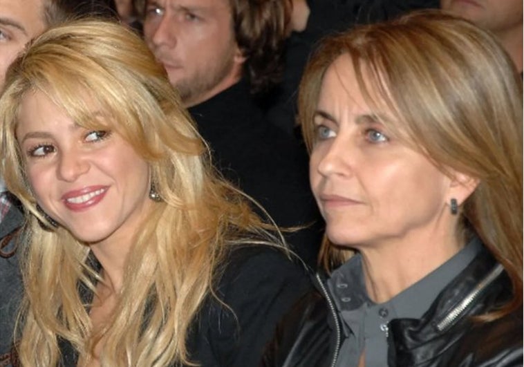 Filtran un vídeo de la suegra de Shakira tapándole la boca y mandándola a callar