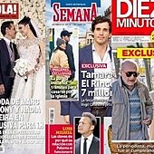 Esta semana las revistas se centran en tres bodas: la de Marc Anthony, Carlos Herrera y Tamara Falcó