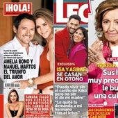 La historia de amor de Amelia Bono y Manuel Martos y la operación de urgencia de Chelo García Cortés: las revistas de esta semana