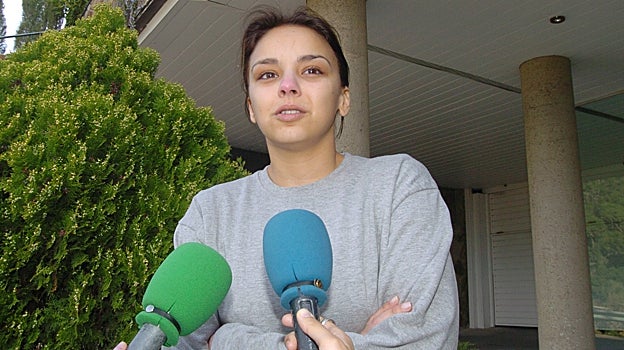 Chenoa con el famoso chándal gris