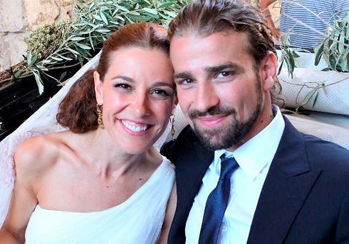 Raquel Sánchez Silva y Mario Biondo el día de su boda