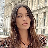 Joana Sanz, la mujer de Dani Alves, reaparece en la Pasarela Cibeles: «Esta es mi armadura»