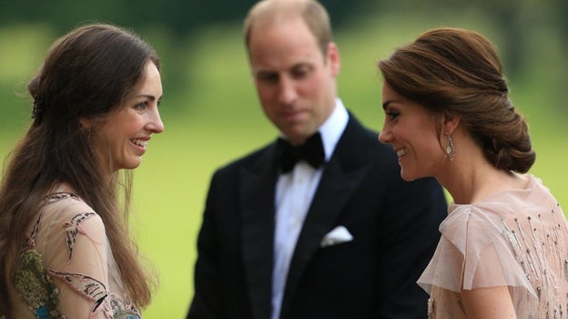 Rose Hanbury, el príncipe Guilermo y Kate Middleton