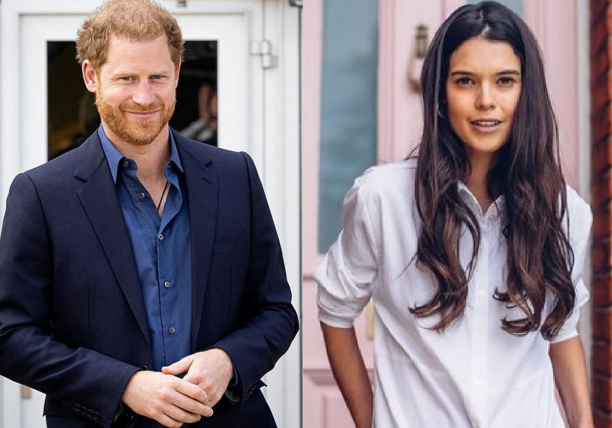 El príncipe Harry y Sarah Ann Macklin