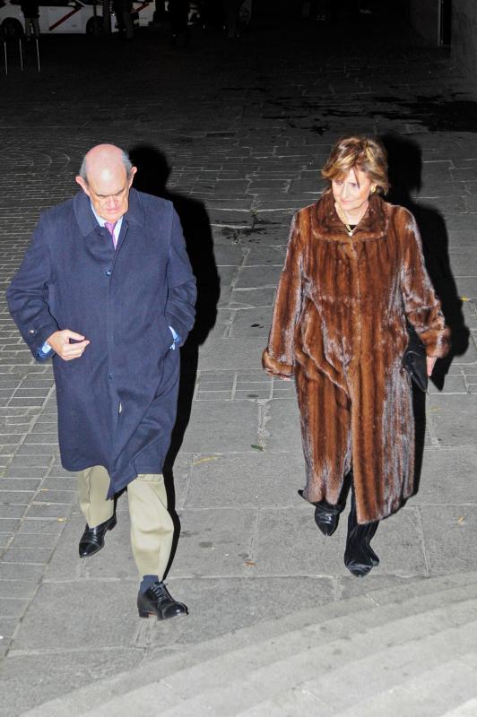 Antonio Brufau y su esposa Isabel López-Marín