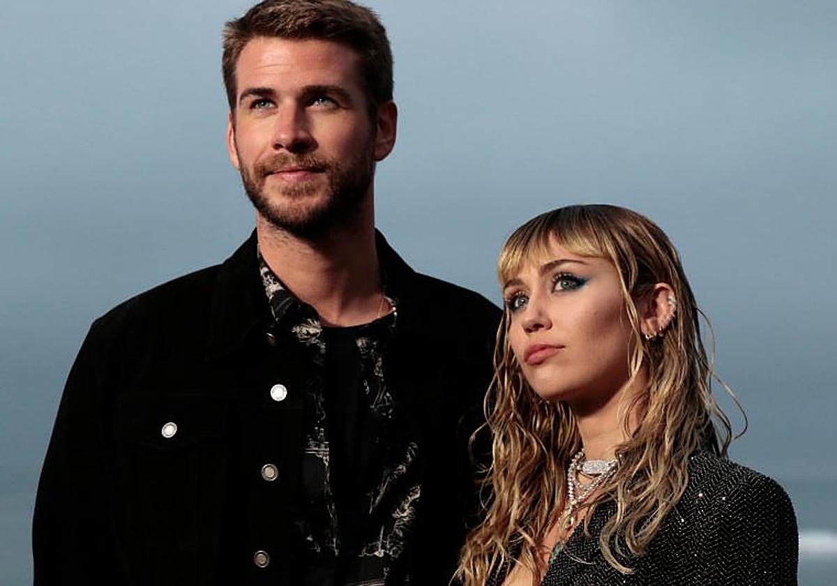 Miley Cyrus y Liam Hemsworth en una de sus últimas apariciones juntos