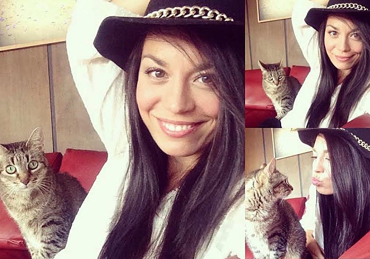 Ainhoa Cantalapiedra: «Mi gata Lluna y yo tenemos las mismas vértebras tocadas»