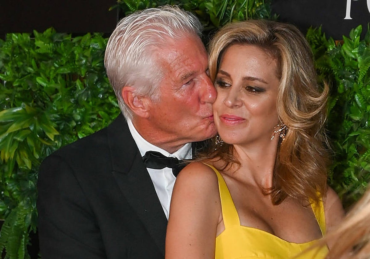 Richard Gere y Alejandra Silva