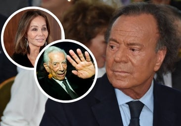 Julio Iglesias da un golpe sobre la mesa y ataca a Mario Vargas Llosa: «Su comportamiento ha dejado mucho que desear»