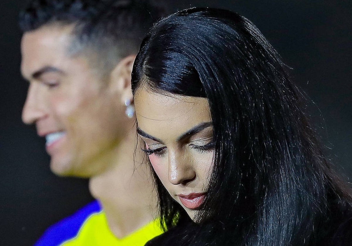 Georgina Rodríguez y Cristiano Ronaldo