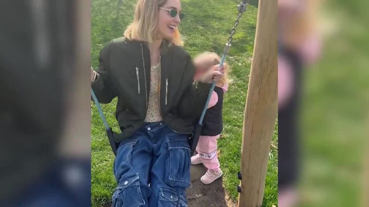 Chiara Ferragni y Fedez comparten una mañana de sol con su pequeña Vittoria