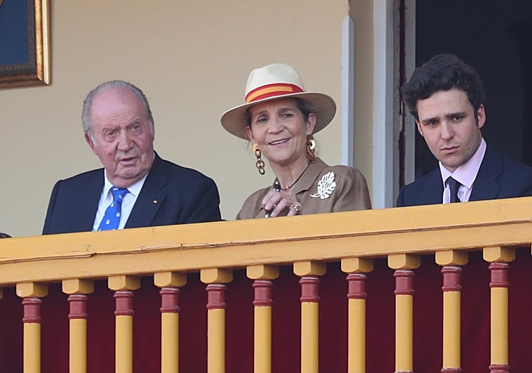 La comentada foto de la Infanta Elena en su viaje a Abu Dabi