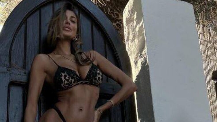 Quién es Cristina Buccino, la amante de Lucas Hernández que ha roto su matrimonio: modelo y reina de 'realities'