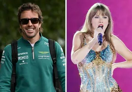 Fernando Alonso aviva los rumores sobre un posible romance con Taylor Swift