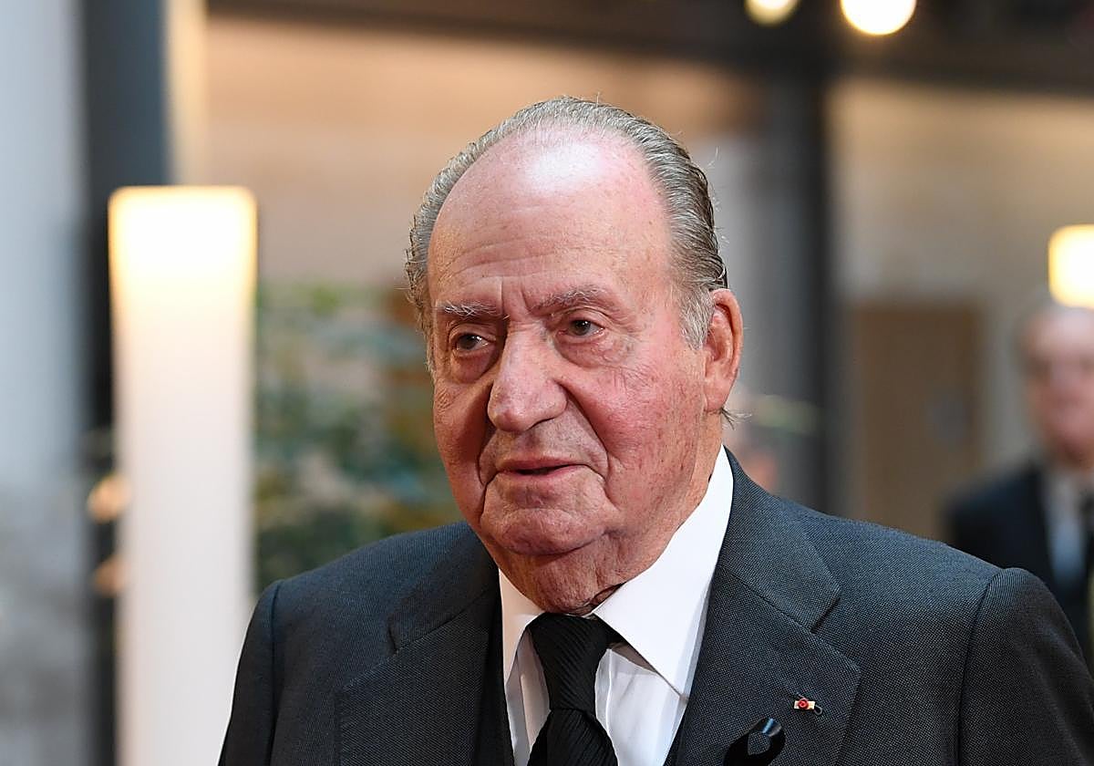 Don Juan Carlos en un acto público