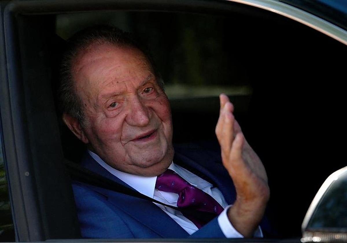 Juan Carlos I en una imagen de archivo del año pasado