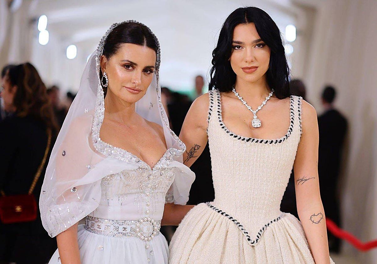 Cruz y Lipa, antes de salir a al alfombra roja