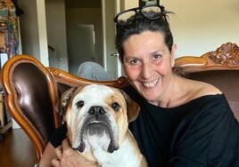 Elvira Mínguez: «Con mi perro Chesterton, mi hijo ha aprendido que la existencia es efímera»