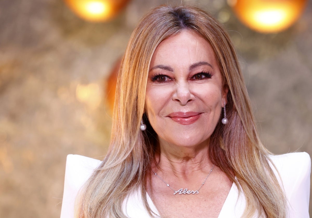 Ana Obregón en la presentación de 'RTVE: La navidad que quieres'
