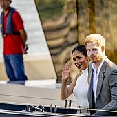 Detienen a un hombre por espiar al Príncipe Harry y Meghan Markle en su casa