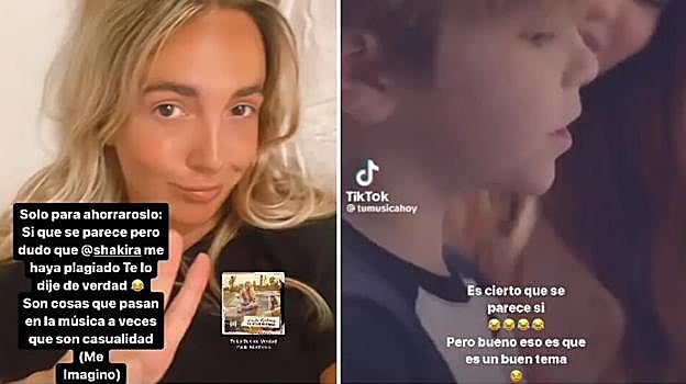 Captura de los 'instastories' de Paula Mattheus Oficial