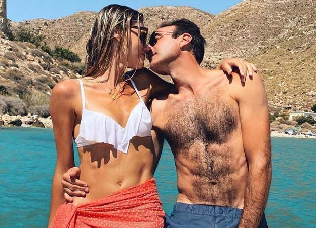 Ana Soria y Enrique Ponce disfrutando de sus vacaciones