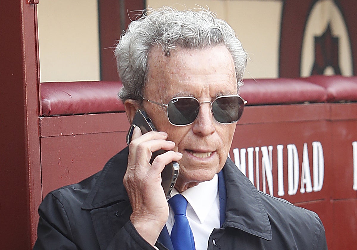 José Ortega Cano en la plaza de toros de las Ventas