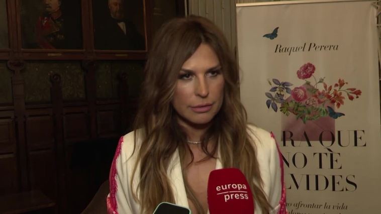 Raquel Perera califica de "valiente" la actitud de Alejandro Sanz al confesar su crisis
