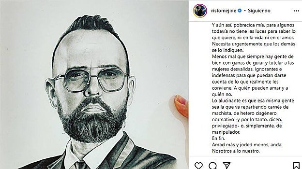 El único recuerdo que ha mantenido Risto de su novia en redes sociales