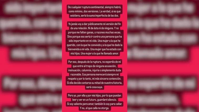 Risto Mejide rompe con su novia Natalia Almarcha