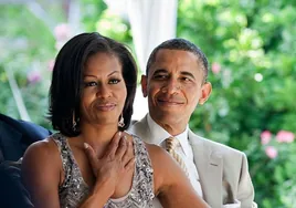 Obama y Michelle visitan la isla griega de Antiparos invitados por Tom Hanks