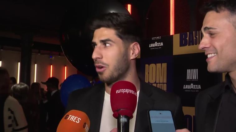 Marco Asensio y Sandra Garal se dan el 'sí, quiero' en Mallorca
