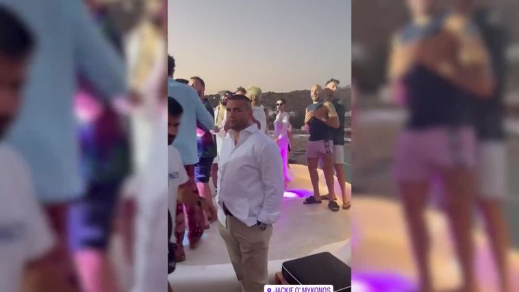 Chiara Ferragni disfruta de su último día en Mykonos