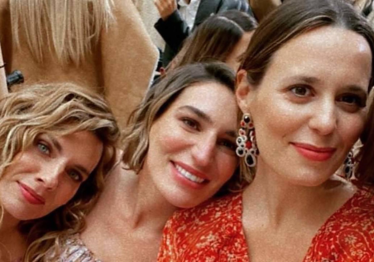 Alejandra, Eugenia y Claudia Osborne, las tres hijas de Bertín