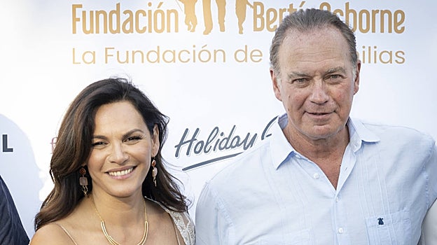 Fabiola Martínez y Bertín Osborne