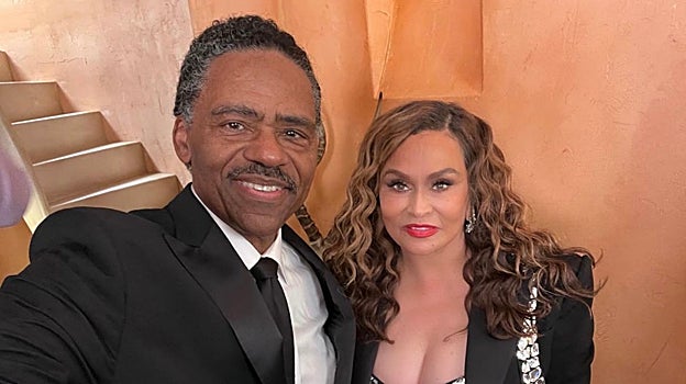 Tina Knowles y Richard Lawson