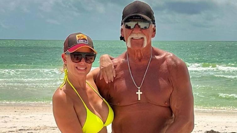 Hulk Hogan se casa con su instructora de yoga, 26 años menor