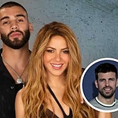 Manuel Turizo canta la canción 'Copa vacía' en el evento de Gerard Piqué, con Shakira de fondo