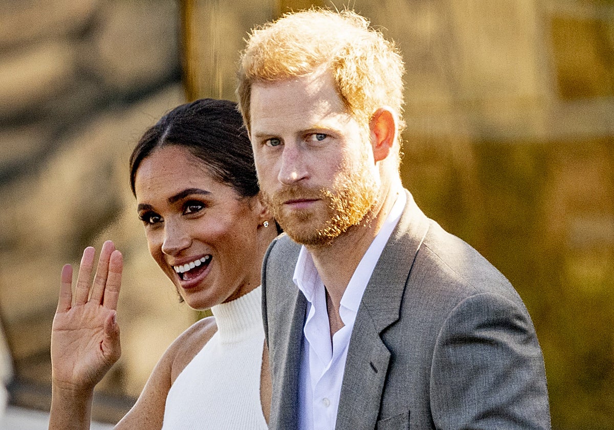 Meghan Markle y el príncipe Harry