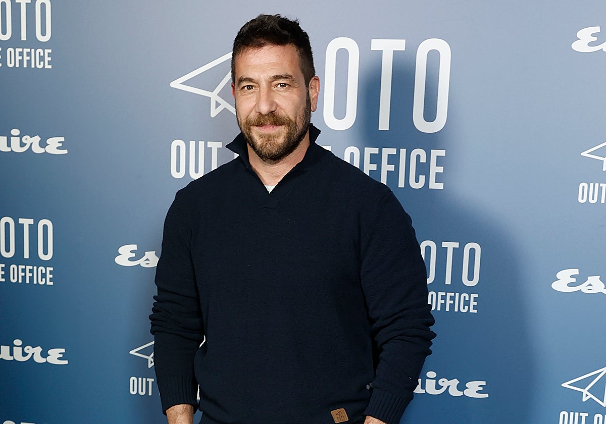 El actor Raúl Tejón en un estreno