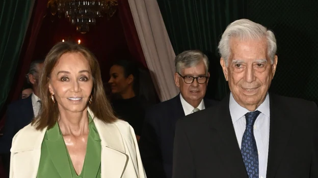 Mario Vargas Llosa e Isabel Preysler en octubre de 2022