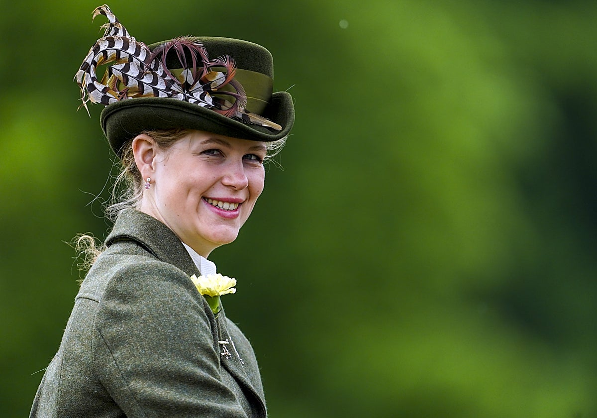 Lady Louise Windsor en el Royal Windsor